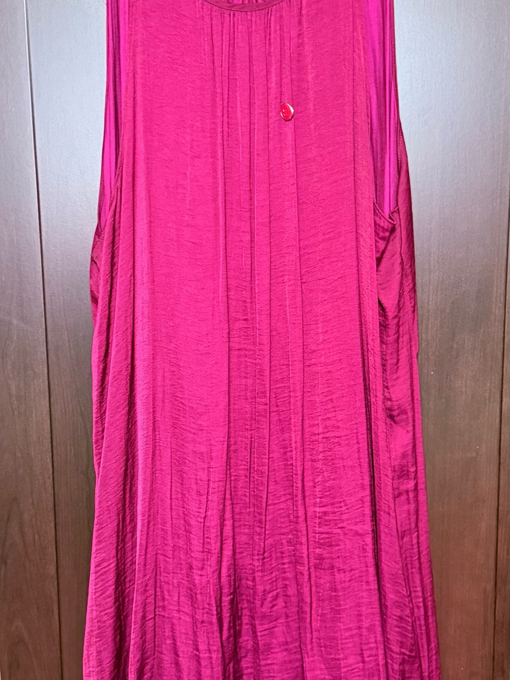 Old Navy Magenta Scoop Neck Sleeveless Dress